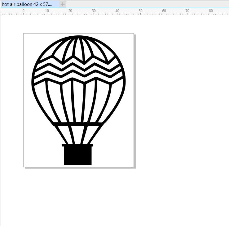 hot air balloon 45 x 57  pack of 10  small